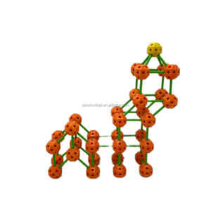 DIY 228 pièces Jouet éducatif Tente de jeu Construisez votre propre château Kits de construction à grande échelle Kit de construction de fort - Product Image 6