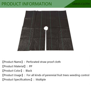 Malla Antihierbas de Polipropileno No Tejido de Alta Calidad, Negra, Ecológica, Degradable, 1 mm x 1 mm, 0.8 m x 0.8 m - Product Image 4