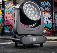 Mini projecteur étanche IP65 LS 19x40W Zoom Wash Bee Eye Moving Head avec RGBWA/UV pour éclairage de concert en extérieur, événements et DJ