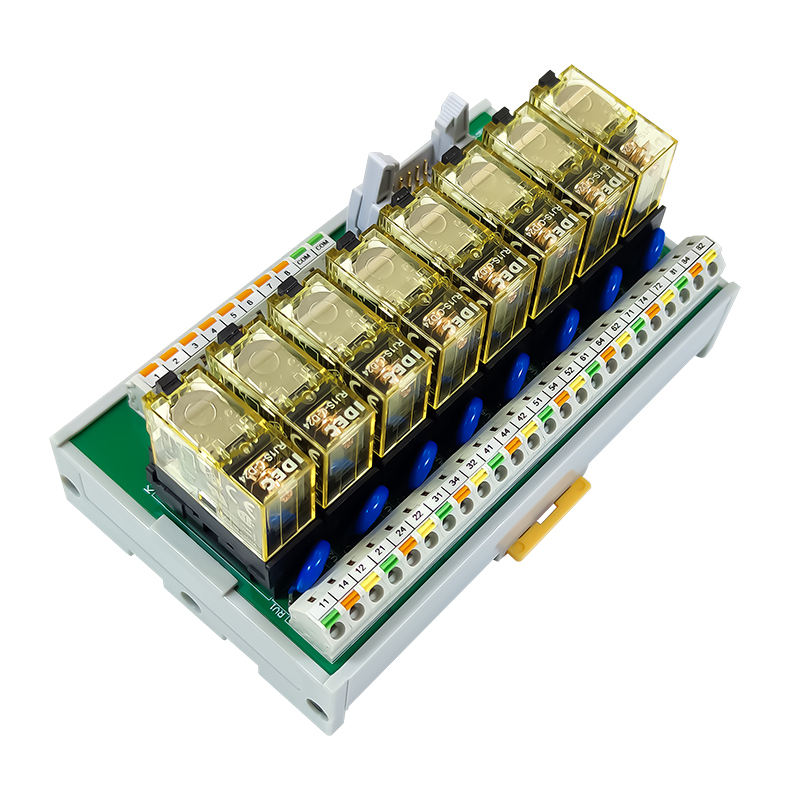 8-Channel Electromagnetic Digital Output Relay Module Varistor High ...