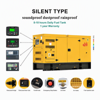 Générateur diesel silencieux Cummins 4BTA3.9-G13 380/220V 95kVA 100kVA 80kW