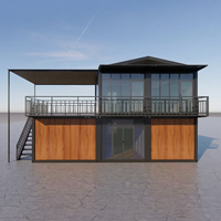 Maison conteneur préfabriquée avec kits de maisons conteneurs et chambres d'hôtel conteneurs pour un espace de vie familial moderne et durable