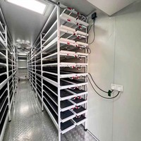 Skyplant Conteneur pour fermes hydroponiques et aéroponiques, système de culture en usine, haute production, usage domestique, machine à herbe verte en plastique