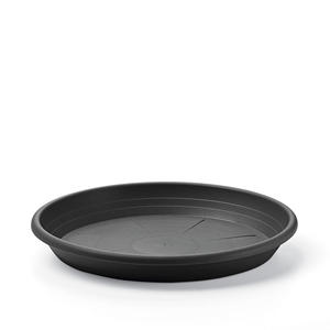 Veca 22cm Piatto Cilindrico Rotondo in Plastica Antracite Prodotto in Plastica - Product Image 1