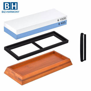 Afilador de Cuchillos de Óxido de Aluminio Duradero <span class=keywords><strong>al</strong></span> por Mayor, <span class=keywords><strong>Piedra</strong></span> de <span class=keywords><strong>Afilar</strong></span> de Carburo de Silicio, Base de Bambú, <span class=keywords><strong>Piedra</strong></span> de <span class=keywords><strong>Afilar</strong></span> de Bambú para Cuchillos - Product Image 3
