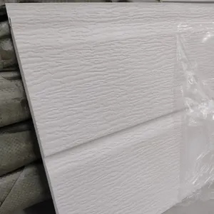 Insulated Exterior Metal Embossed Steel Foam Siding Panels