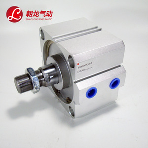 กระบอกลม Zhaolong Pneumatic Sda100 30 B แบบบาง อลูมิเนียมอัลลอยด์ ปรับระยะชักได้ สำหรับงานอุตสาหกรรม - Product Image 1