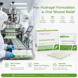 Parche Oral Hidrocoloide para Heridas Orales, Barrera Protectora para la Curación de Aftas - Product Image 3