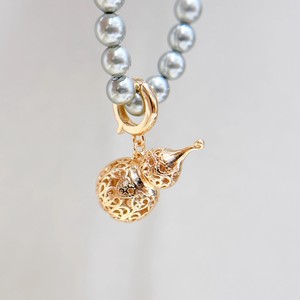 31387 Accesorios de Perlas DIY, Colgante de Plata S925 con Soporte Vacío, Hebilla para Colgante Hulu, Tamaño 4mm, Colgante para Collar, Redondo de 3-6mm - Product Image 2