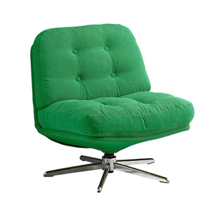 Sillón reclinable Dewey Linger, sillón giratorio individual con relleno de espuma, reclinable manual para sala de estar, balcón, apartamento pequeño - Product Image 2