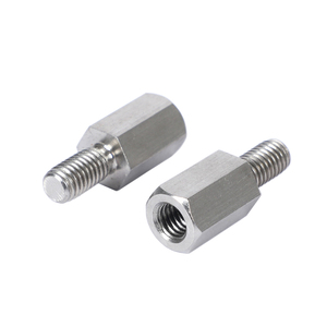 Goujons de fixation carrés en métal argenté de haute qualité, pièces de rechange pour machines, goujons lisses en acier inoxydable personnalisés - Product Image 4