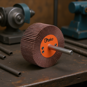 Ttake Abrasive Flap <b>Wheel</b> 30x10 Mm 80 Grit 3 Mm Shaft For <b>Grinding</b> - Product Image 3