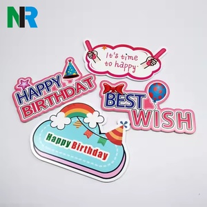 Letreros de Jardín Personalizados al por Mayor, Impresos en Material PP, con Estaca, Tamaño y Color Personalizables, para Cumpleaños, Celebraciones y Publicidad - Product Image 1