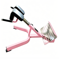 Banc d'hyperextension en acier robuste pour usage commercial, chaise romaine, machine d'extension dorsale pour l'entraînement des fessiers, du bas du dos et du tronc