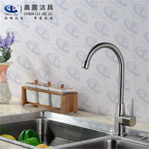 ก๊อกน้ำเย็นเดี่ยวแบบหมุนได้ 4 จุด รุ่น Morning Dew Brushed ทำความสะอาดง่าย - Product Image 4