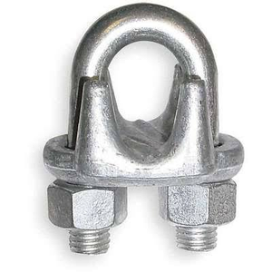 Metal <b>U</b>-Bolt Wire Rope Clip and Cable <b>Clamp</b> Fastener - Product Image 1