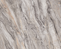 Carrelage mural de luxe aspect marbre brun Venise, corps blanc, 800x2600mm, haute brillance, veinage continu, pour villas, hôtels et salles de bain