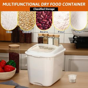 5/10/15/25/30kg Capacity Eco-Friendly PP Plastic <b>Kitchen</b> <b>Storage</b> Container with Moisture-Proof and Insect-proof Features - Product Image 3