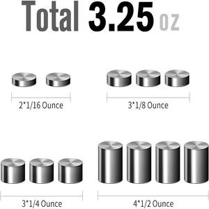 Expédition rapide poids cylindriques en tungstène fritté de 3.25oz pour voitures en pin Derby et rendre la voiture en pin Derby plus rapide - Product Image 3