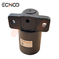 Rouleau supérieur Echoo CX75SR/CX80/CX80 SR pour chenilles de mini-pelle, matériau 50Mn, noir, résistant à l'usure