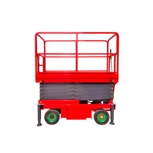 منصة رفع كهربائية متحركة من سبائك الألومنيوم، سرعة رفع 150/120 ثانية، سعة لشخصين، ارتفاع 4 أمتار - Product Image 5