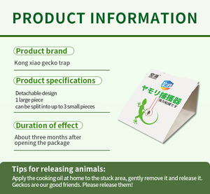 1 Piece Gecko <strong>Trap</strong>, <strong>Lizard</strong> Catcher, Catching Geckos in Household Cars &amp; Indoor, 1 Large Piece Can Be Divided Into 3 Small Pieces - Product Image 5