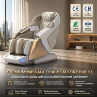 Silla de Masaje Dual 4D, Fabricación de Marca Blanca, Servicio de Empaque Personalizado, Incubación de Marca, Directo de Fábrica