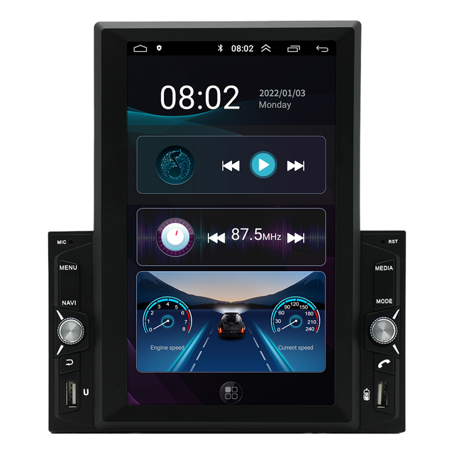 Universal Android Auto Car Radio Wireless Carplay GPS Navigation Bluetooth DSP Audio System for Car Dashboard Entertainment