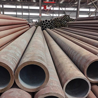 Fabricant de tubes ronds en acier au carbone laminé à chaud sans soudure ASTM A36 St52 Q235 Q345 Q355 Q500 de 6 m et 12 m pour conduites de fluides