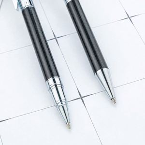 Wholesale 1.0Mm Business Metal Black Sign Advertising Gift Round Tip <b>Pen</b> With Custom Logo - Product Image 3