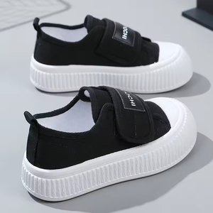 R2328 Mocasines de Lona para Mujer, Zapatos con Cordones, Primavera/Verano, Suela Gruesa, Transpirables, Antideslizantes, Casuales, Blancos, a la Moda - Product Image 1