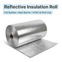 Rouleau d'isolation en bulles réfléchissantes écologiques de taille personnalisée pour toit, mur, CVC, bâtiment, cuisine, chambre