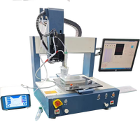 Haute précision 5 axes bureau Ccd Visual Cnc distributeur de colle automatique applicateur de distribution Machine
