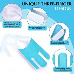 Usuario de calcetín elástico ajustable, ayuda para usar calcetín, ayuda después de lesiones para ancianos y mujeres embarazadas - Product Image 6