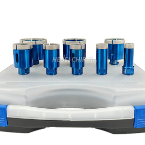 Kit de scies cloches en céramique et porcelaine à diamant matriciel, très vendu, pour carreaux et marbre, avec embouts de perçage Arix - Product Image 4