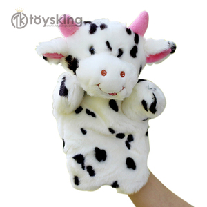 Offre Spéciale personnalisé en peluche <span class=keywords><strong>mouton</strong></span> vache ours animaux marionnettes jouets <span class=keywords><strong>couette</strong></span> avec PP coton remplissage - Product Image 2