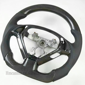 Volant en cuir perforé en Fiber de carbone d'assurance qualité pour volant de voiture Infiniti G27 G37 - Product Image 5