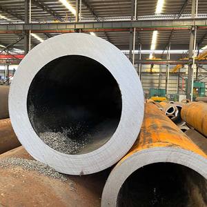 Solide et fiable Q345 <span class=keywords><strong>tube</strong></span> rond en <span class=keywords><strong>acier</strong></span> sans soudure en métal laminé à chaud - Product Image 5