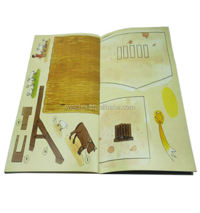 Impresión personalizada de prensa-3d modelo <span class=keywords><strong>libro</strong></span> Flip tapa <span class=keywords><strong>libro</strong></span> tear-off <span class=keywords><strong>libro</strong></span> - Product Image 2