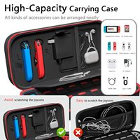 Sac de rangement grand format pour Switch, étui de transport portable pour Switch, étui de protection anti-rayures, sac de voyage imperméable pour Switch Oled