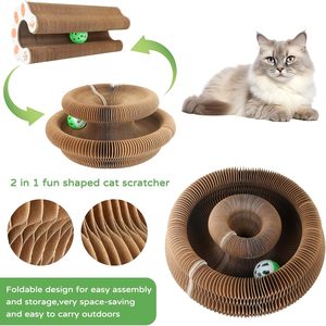 Kitty Kurlz Ball <strong>Scratch</strong> <strong>Pad</strong>: 1 Pack Cat Scratching Board Toy, Ideal Scratcher for Kitty's Claw Needs - Product Image 4
