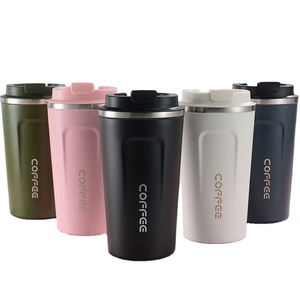 2024 Watersy 380ml Coffee <strong>Mug</strong> Tumbler Stainless Steel <strong>Thermo</strong> Cup Travel <strong>Mug</strong> With Lid - Product Image 1