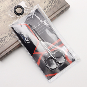 Nhà Máy Cửa Hàng Chuyên Nghiệp Thép Không Gỉ Công Cụ Vẻ Đẹp Đầu Cong Biểu Bì Kéo Cong Lưỡi Kéo - Product Image 2