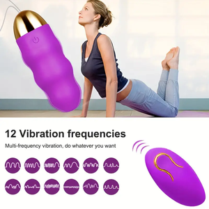 Silicone vibrante uovo senza fili telecomando vibratori proiettile masturbazione vaginale massaggiatore giocattolo del sesso per le donne - Product Image 2