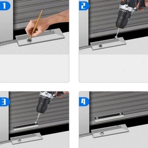 Wired Door Sensor Magnetic Switch Anti-Theft Alarm Door Window Entrance Warning Switch Dustproof Waterproof Door Magnetic Sensor - Product Image 3