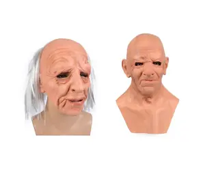 थोक चेहरे का मुखौटा 10 साल पुराने-लोकप्रिय cosplay चेहरे सहारा हेलोवीन चेहरे को कवर डरावना हेलोवीन सजावट फैशन चेहरा मास्क