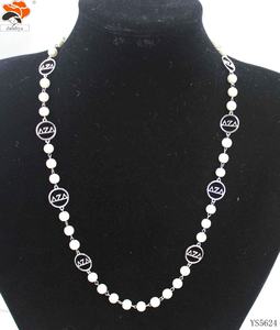 SIGMA GAMMA RHO PERLAS DE CRISTAL Collar de perlas hecho a mano Sorority JOYERÍA Delta Iota Delta Zeta - Product Image 2