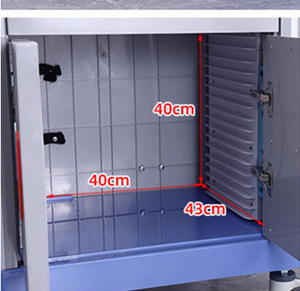 Kangtek Fabriek Directe Kliniek Abs Medicine <span class=keywords><strong>Trolley</strong></span> Anesthesie Medische Crash Cart - Product Image 5