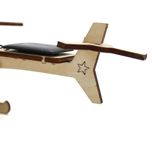 Helicóptero de Madera con Energía Solar, Kit de Bricolaje, Juguete Educativo de Ciencia para Niños de 7 a 9 Años - Product Image 3