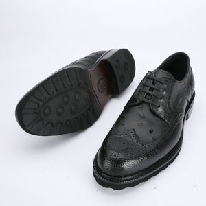 New Men's <b>Extra</b>-<b>Large</b> Shoes-High Quality Wedding Shoes with Square Toe Waterproof Height Increasing Durable Construction - Product Image 2